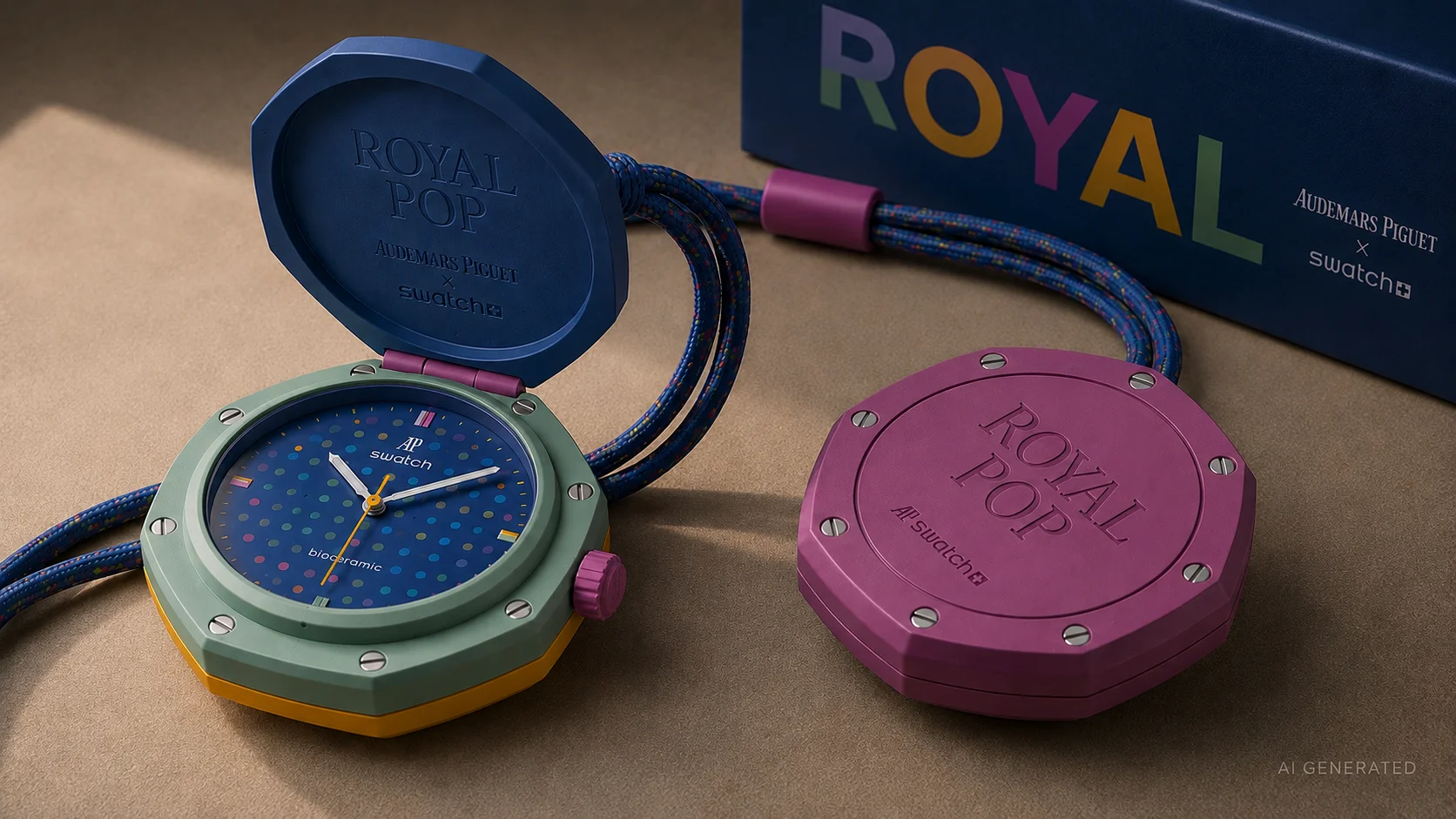 Swatch Royal Pop? Vielleicht genau der falsche Witz zur richtigen Zeit