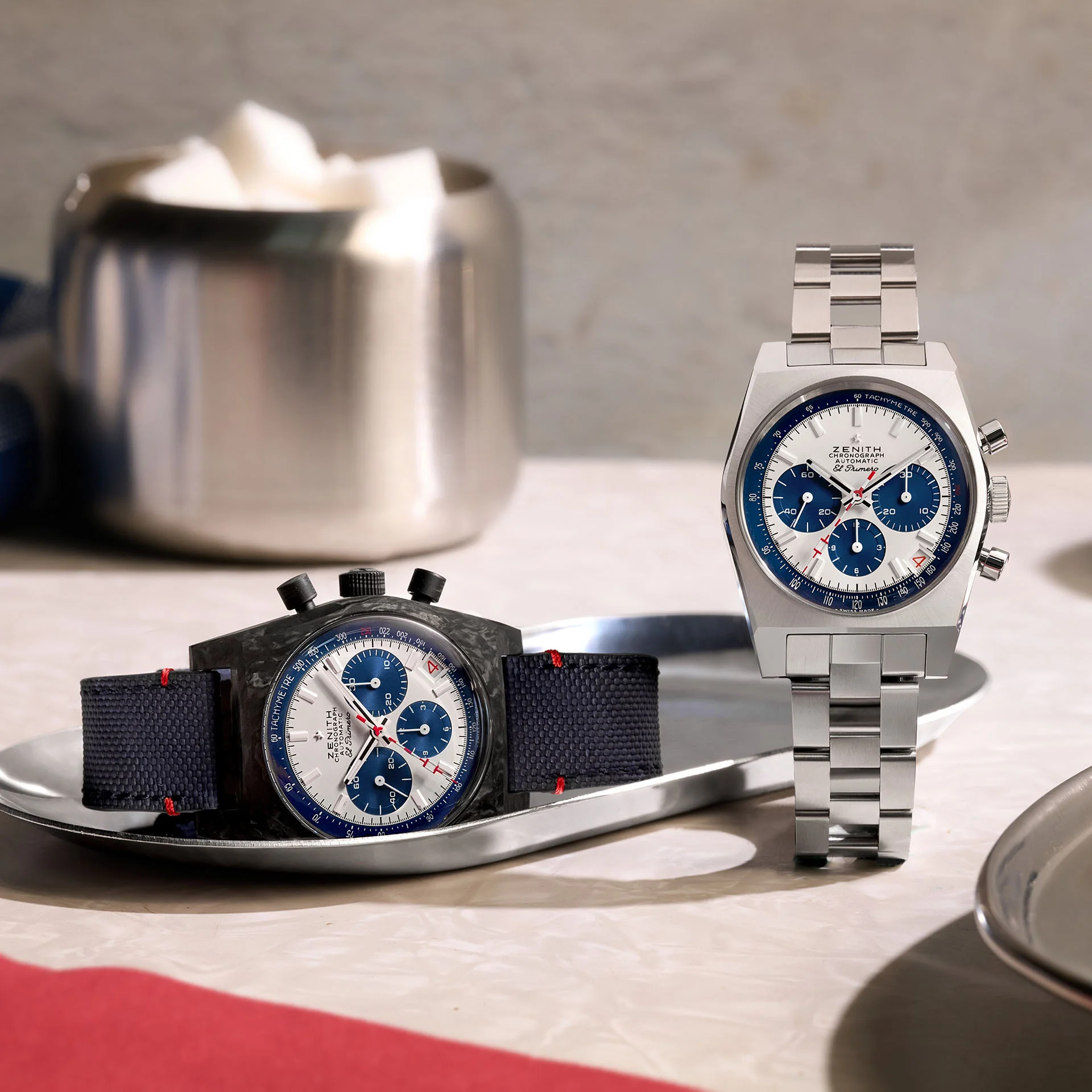 Chronomaster Revival Liberty II in Stahl und Carbon