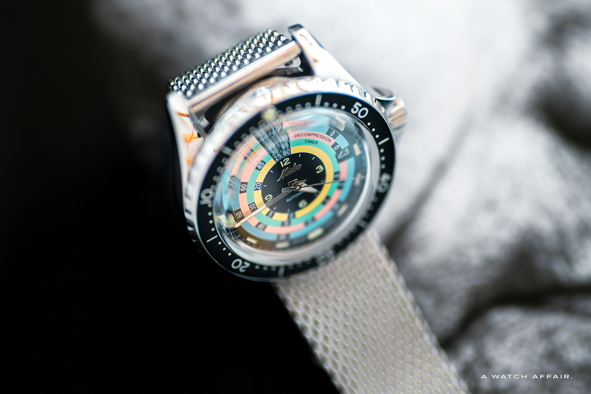 Farben für Fortgeschrittene: Die Mido Ocean Star Decompression Timer 1961