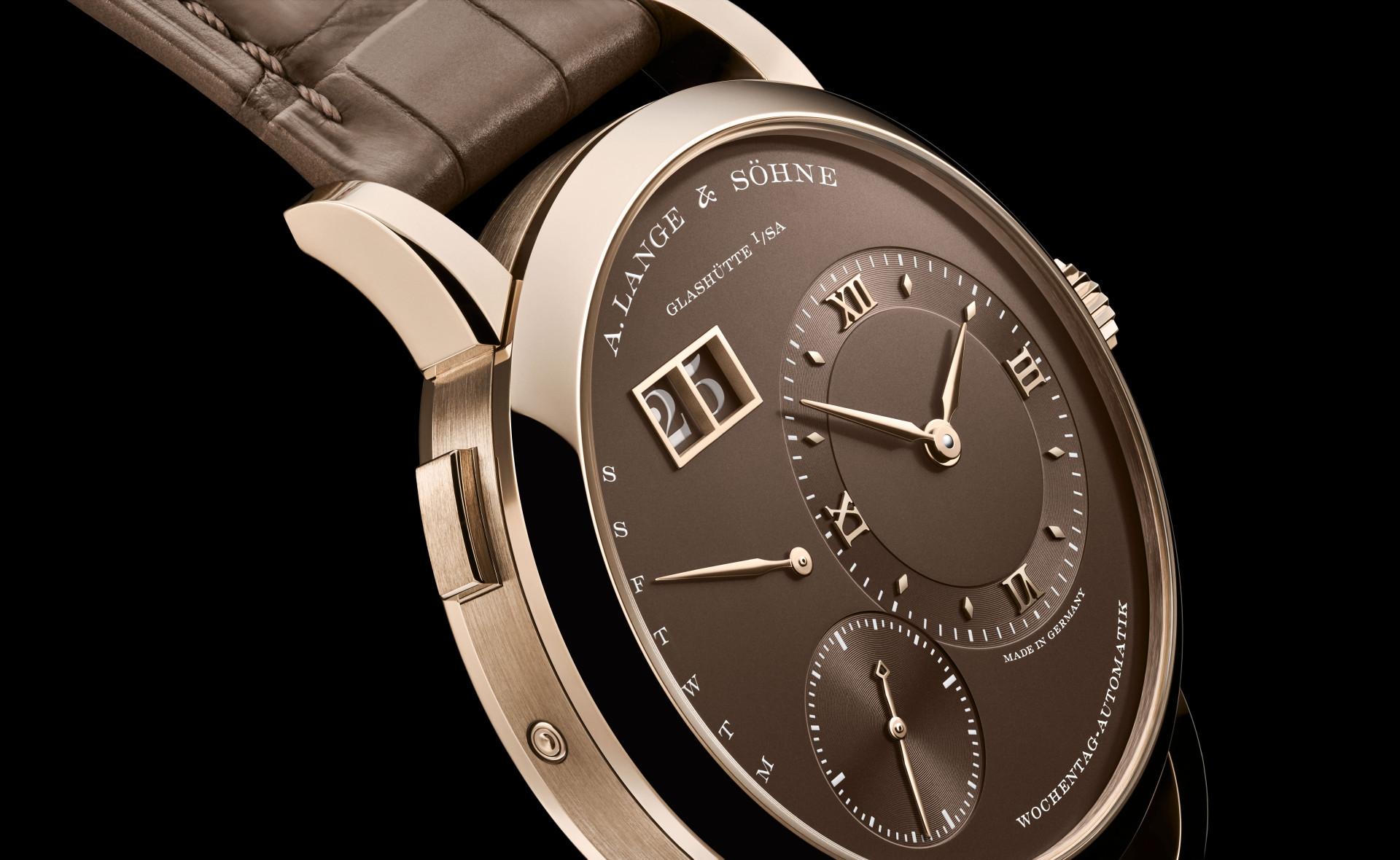 A. Lange & Söhne Lange 1 Daymatic Honeygold