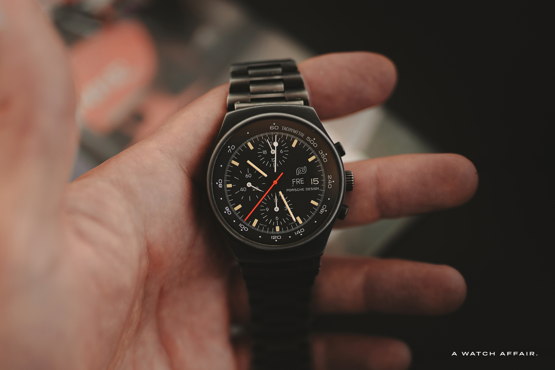 Die schwarze Seele am Handgelenk: Orfina Porsche Design Ref. 7176 S